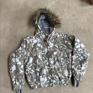 Trespass Tres-Tex Leopard Print Ski Jacket M